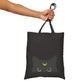 Black Cat Canvas Tote Bag