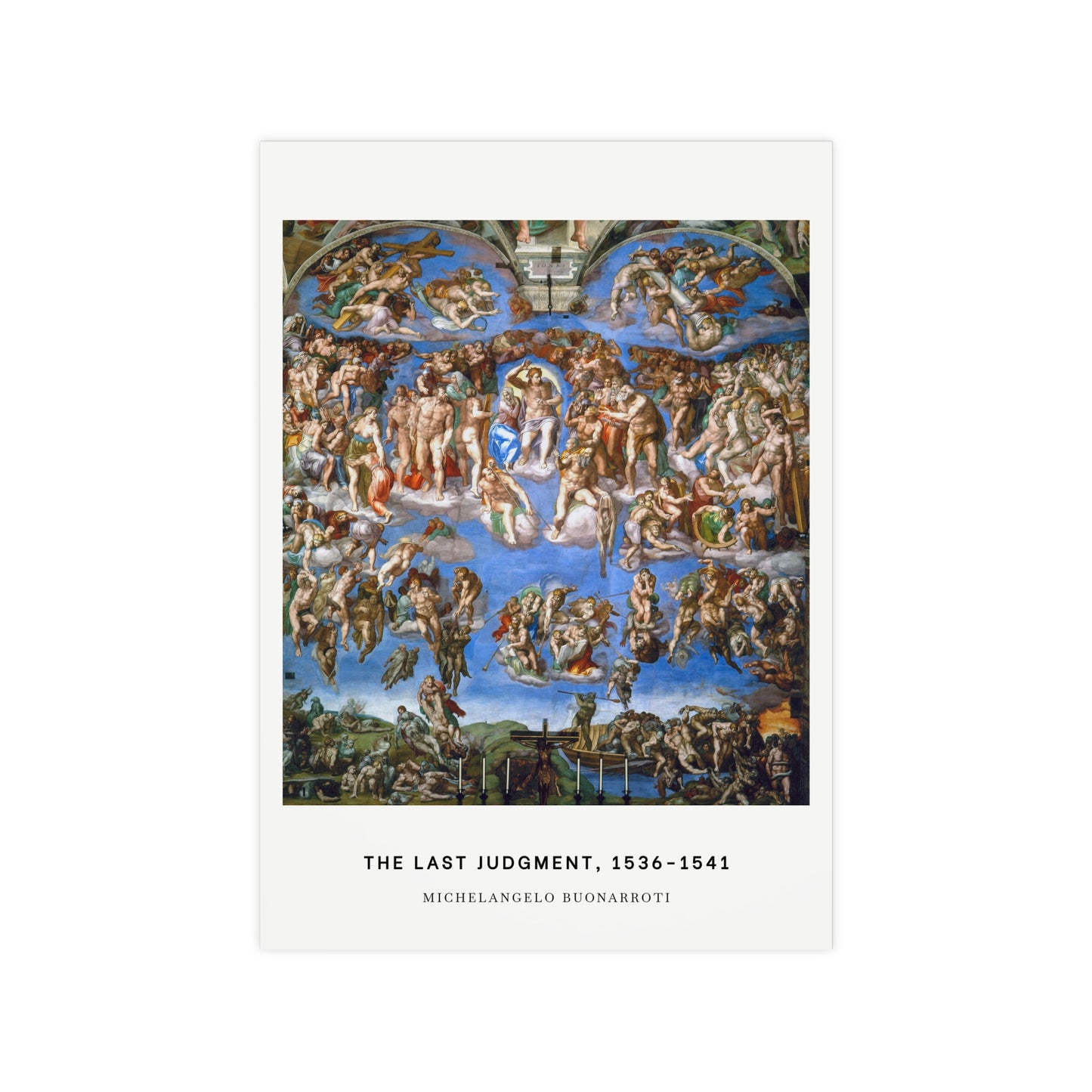 The Last Judgment Poster | Michelangelo Buonarroti