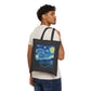 The Starry Night Canvas Tote Bag