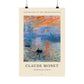 Impression Sunrise Poster | Claude Monet