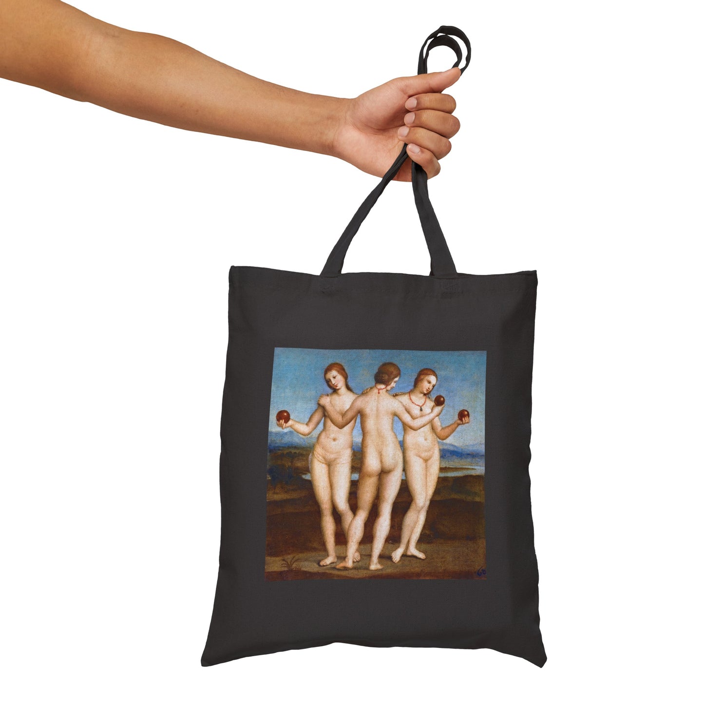 Three Graces Canvas Tote Bag