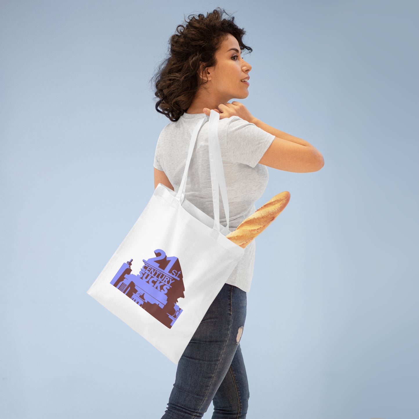 21st Century Canvas Tote Bag