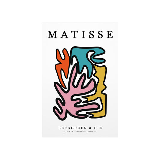 Colourful Abstract Poster | Henri Matisse