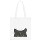 Black Cat Canvas Tote Bag