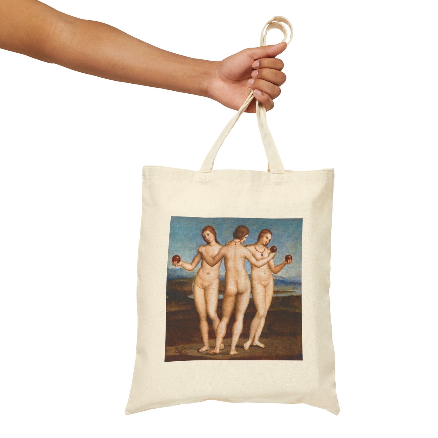 Three Graces Canvas Tote Bag