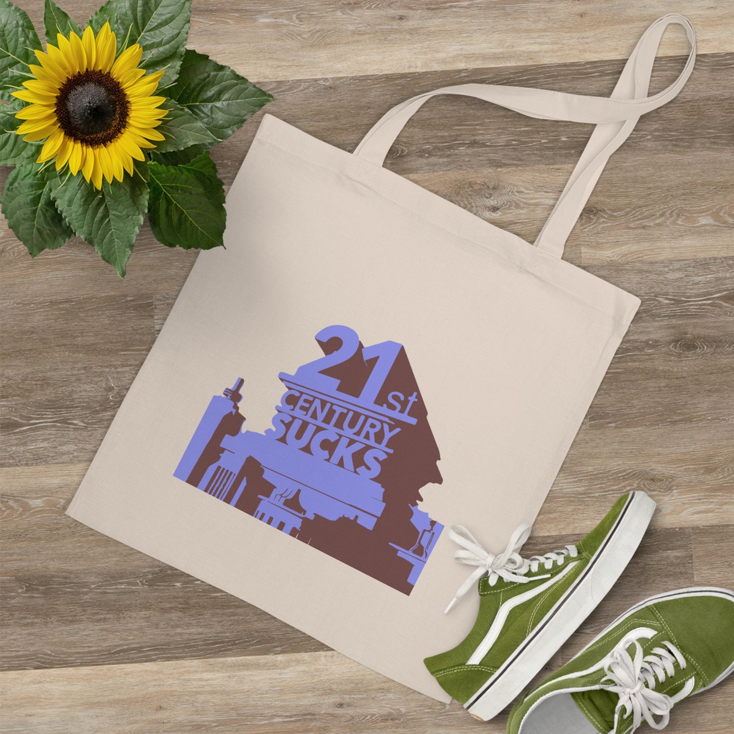 21st Century Canvas Tote Bag