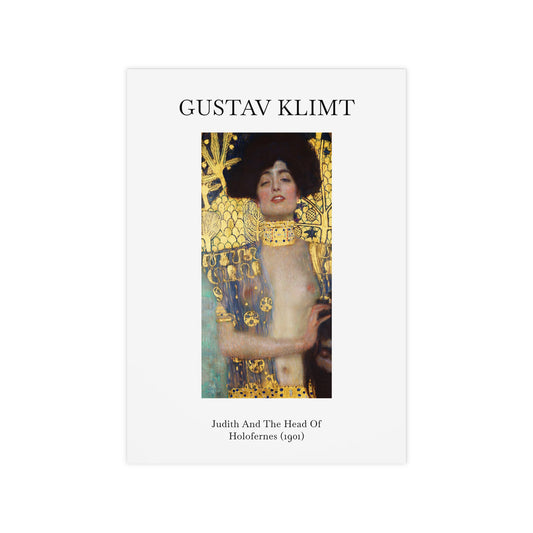 Judith and the Head of Holofernes Poster | Gustav Klimt