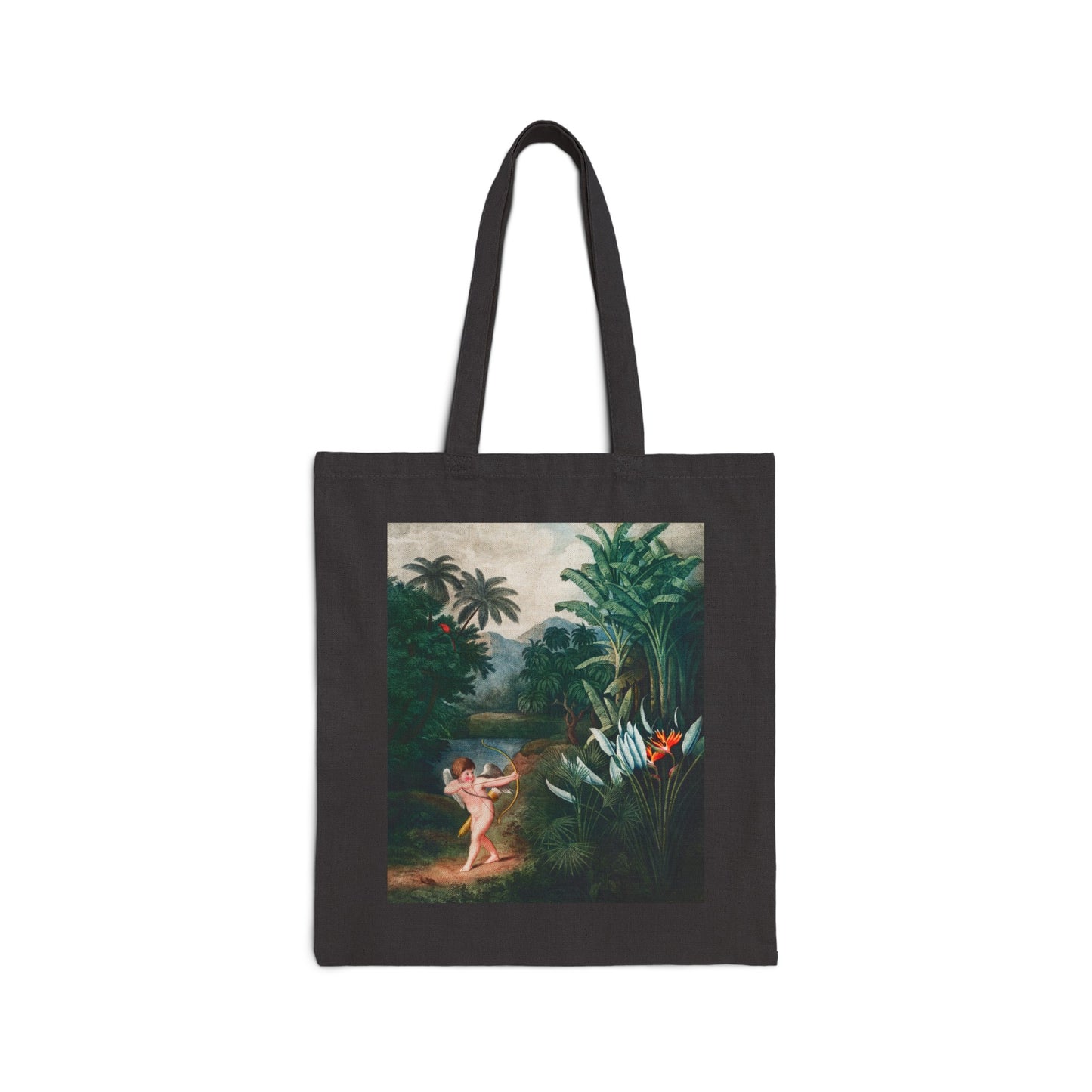 The Temple of Flora Canvas Tote Bag