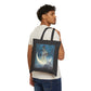 Spring Scattering Stars Canvas Tote Bag