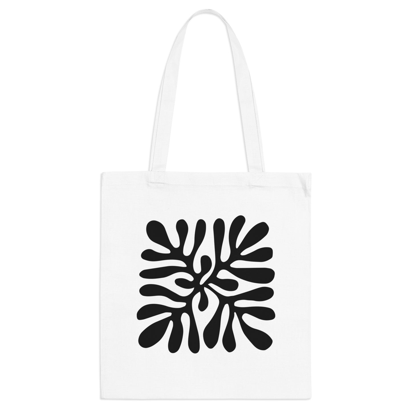 Matisse Black and white Canvas Tote Bag