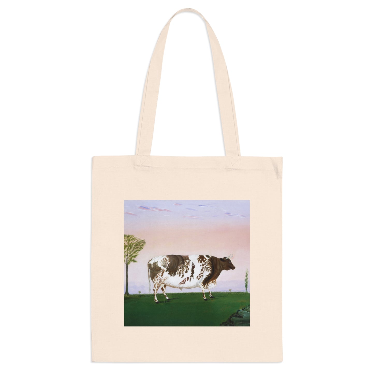 Prize Bull Canvas Tote Bag