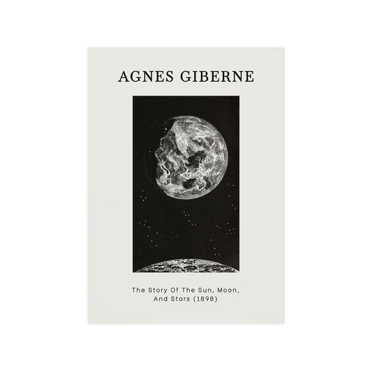 The story of the sun, moon, and stars Poster | Agnes Giberne