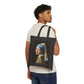 Girl with a Pearl Earring Canvas Tote Bag