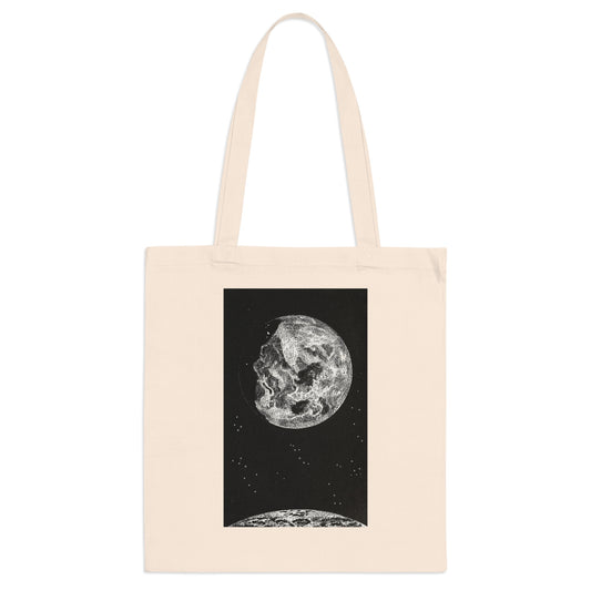 The story of the moon Canvas Tote Bag