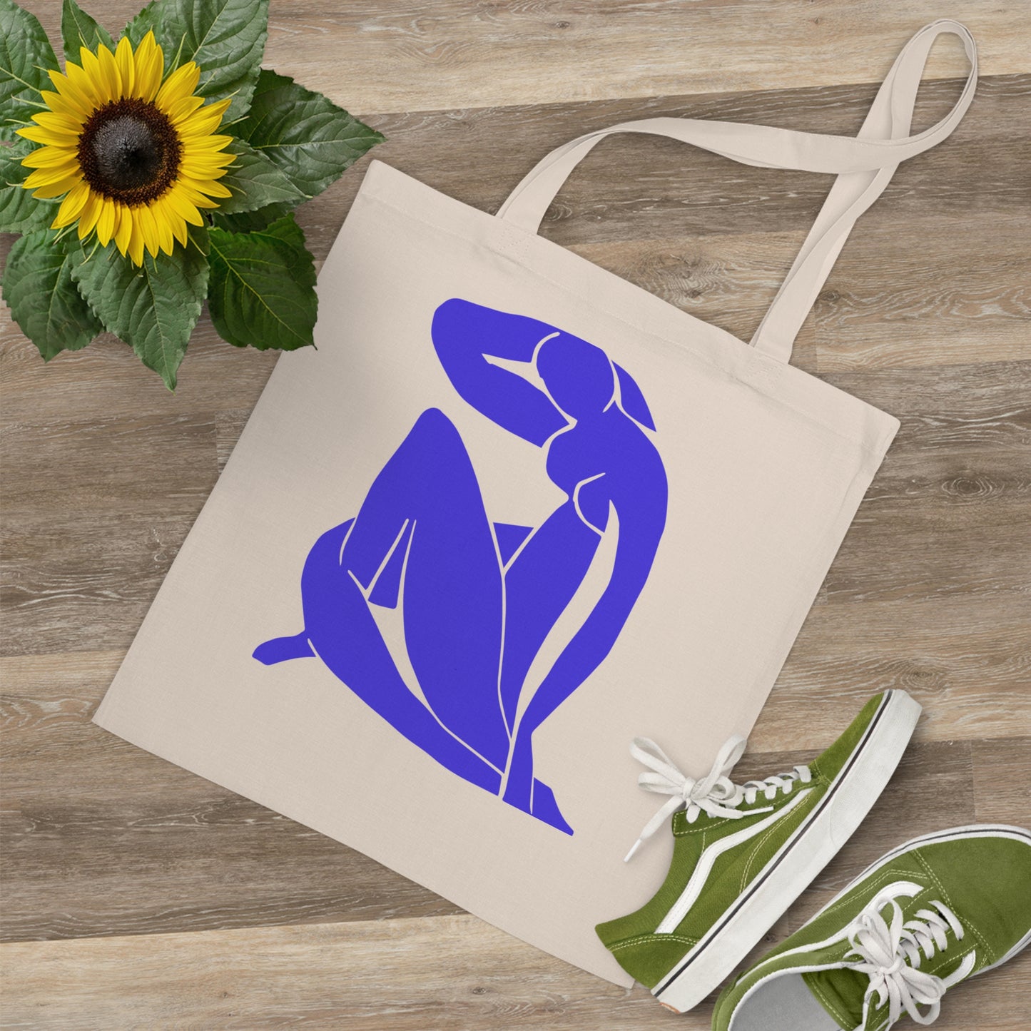 Matisse Blue II Canvas Tote Bag