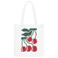 Cherries Canvas Tote Bag