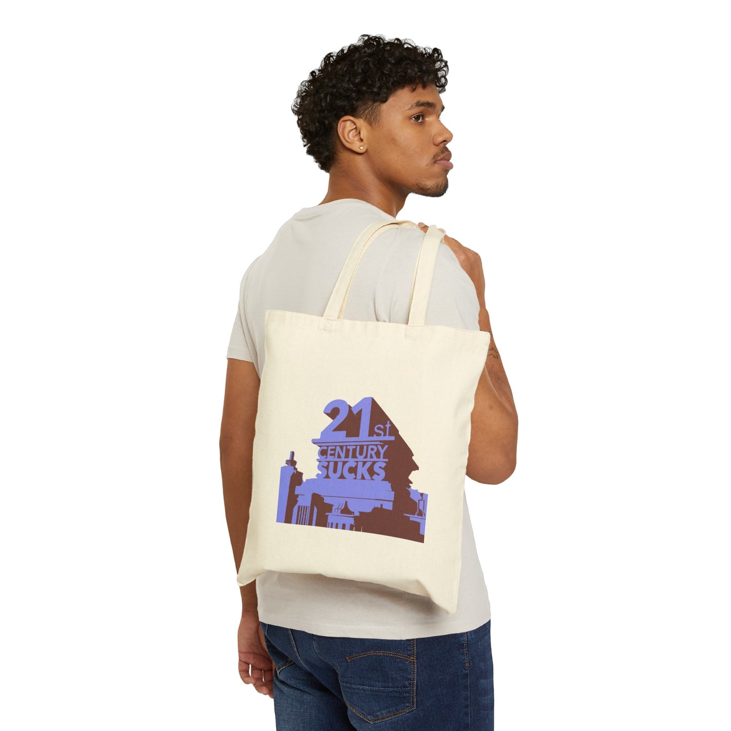 21st Century Canvas Tote Bag