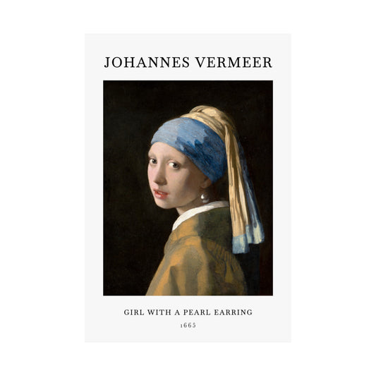 Girl with a Pearl Earring Poster | Johannes Vermeer