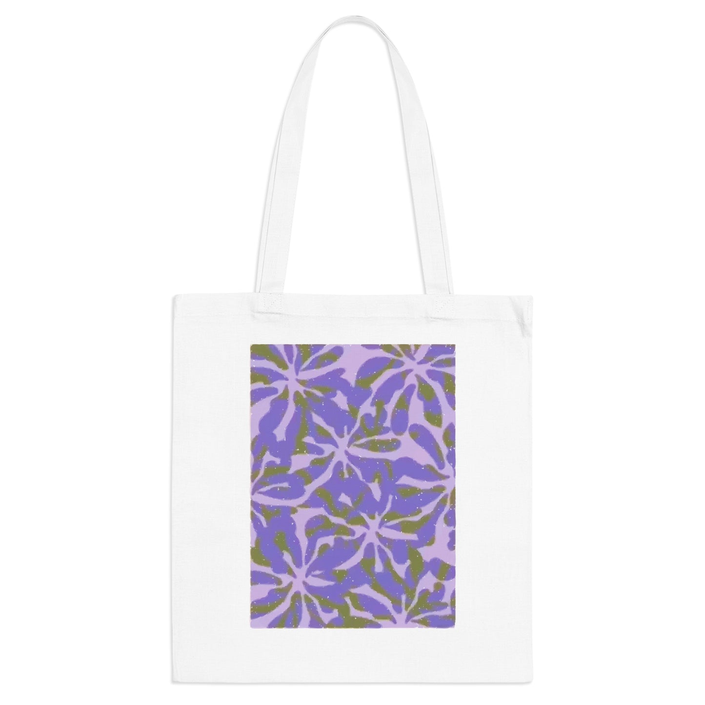 Matisse Purple Canvas Tote Bag