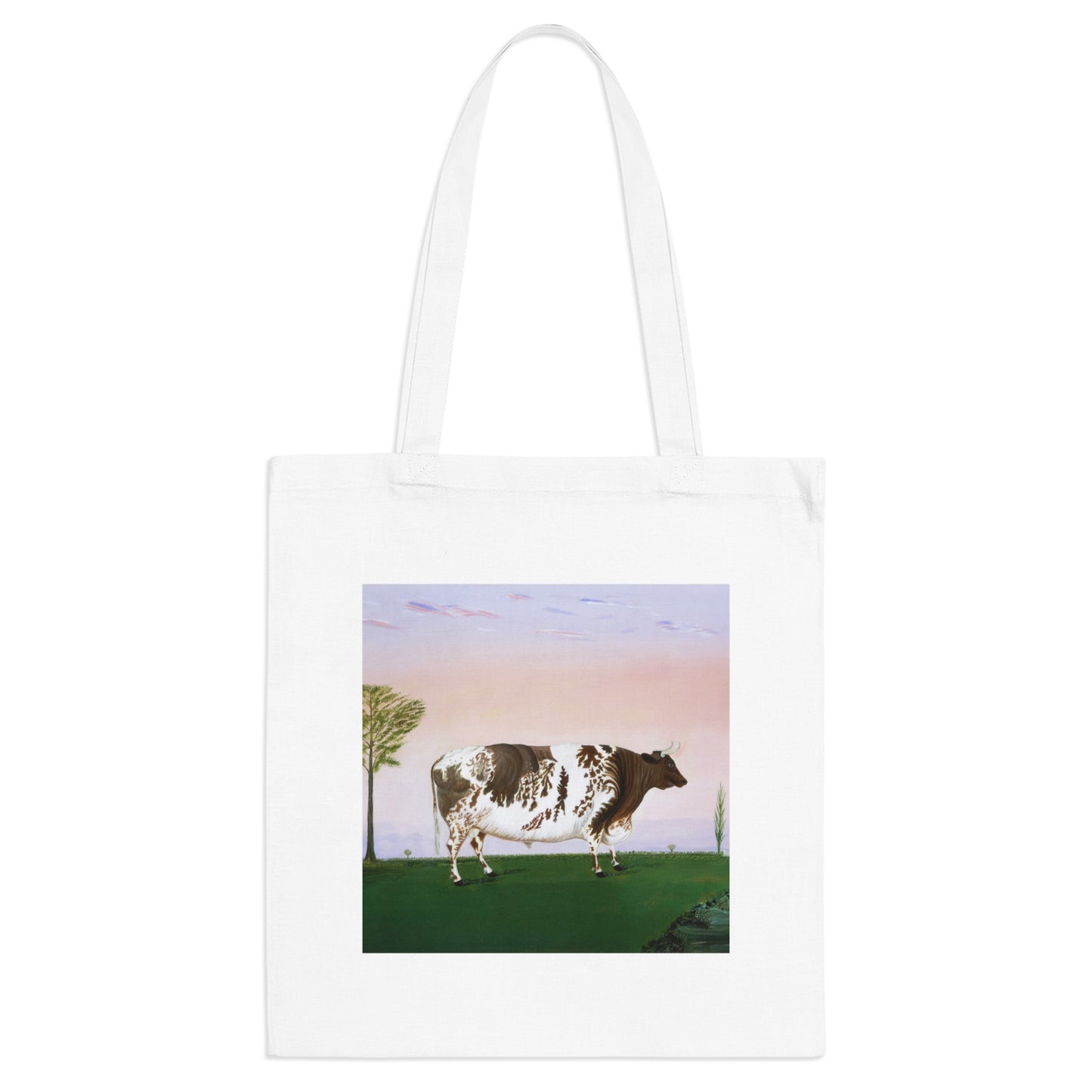 Prize Bull Canvas Tote Bag