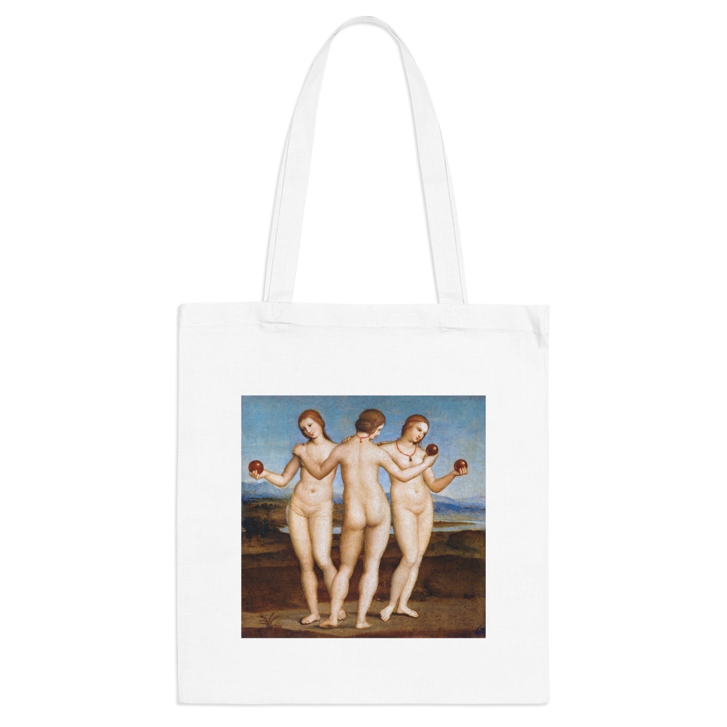 Three Graces Canvas Tote Bag