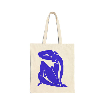 Matisse Blue II Canvas Tote Bag