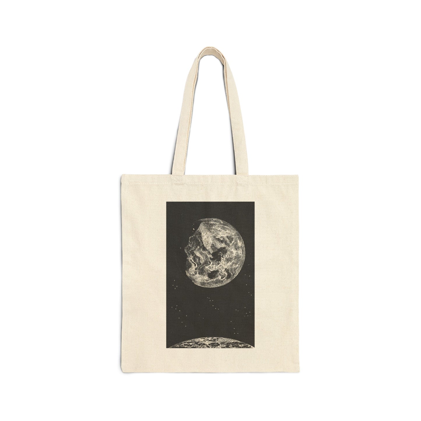 The story of the moon Canvas Tote Bag