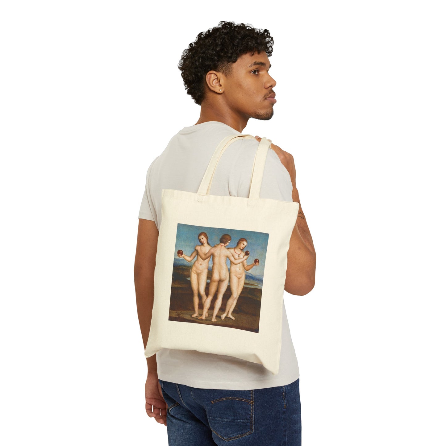 Three Graces Canvas Tote Bag