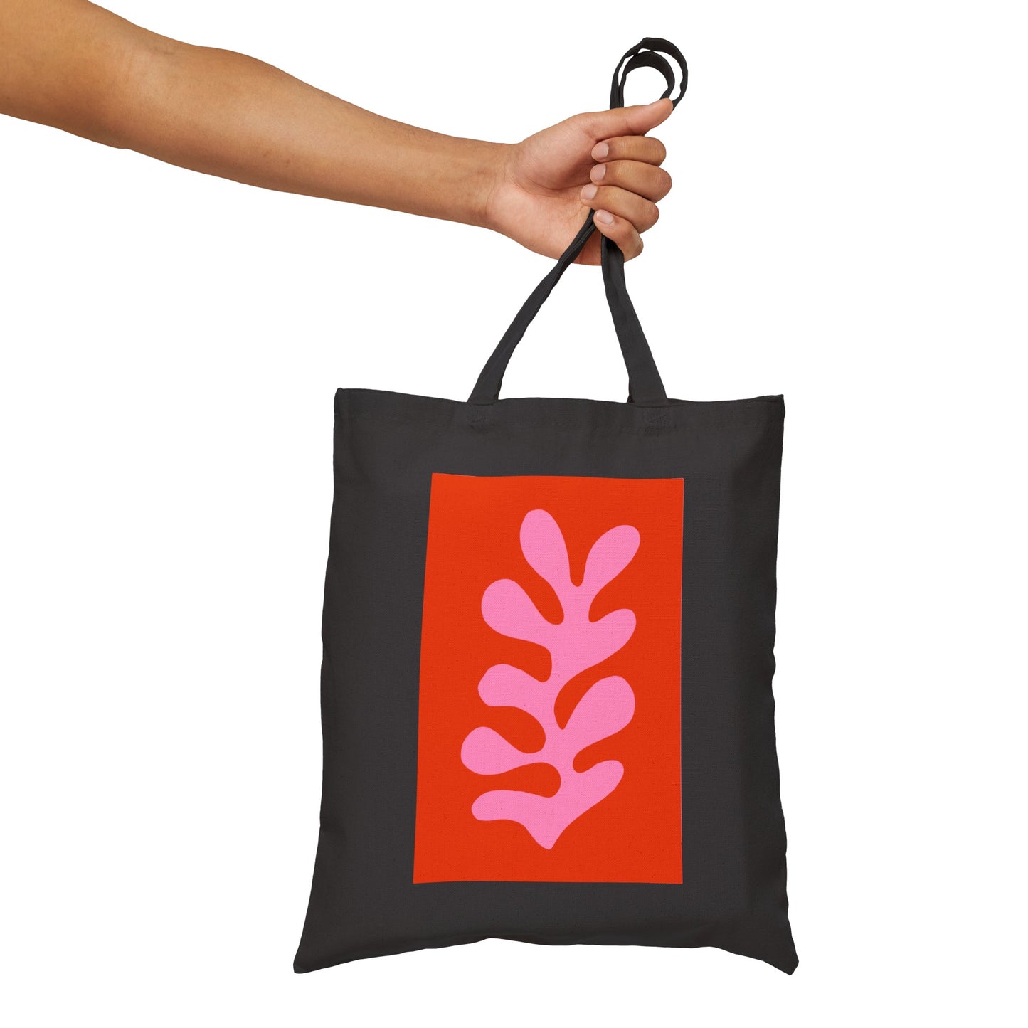 Matisse Pink & Red Canvas Tote Bag