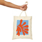 Matisse Orange & Blue Canvas Tote Bag