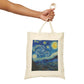 The Starry Night Canvas Tote Bag