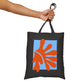 Matisse Orange & Blue Canvas Tote Bag