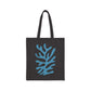 Matisse Blue Coral Canvas Tote Bag