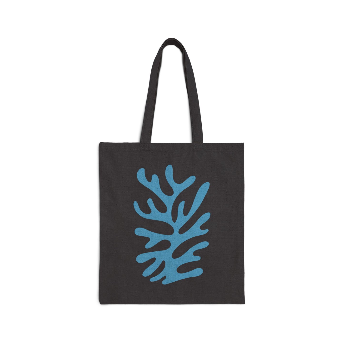 Matisse Blue Coral Canvas Tote Bag