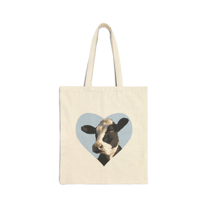 Cow aesthetic Canvas Tote Bag