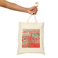 Matisse Red Canvas Tote Bag