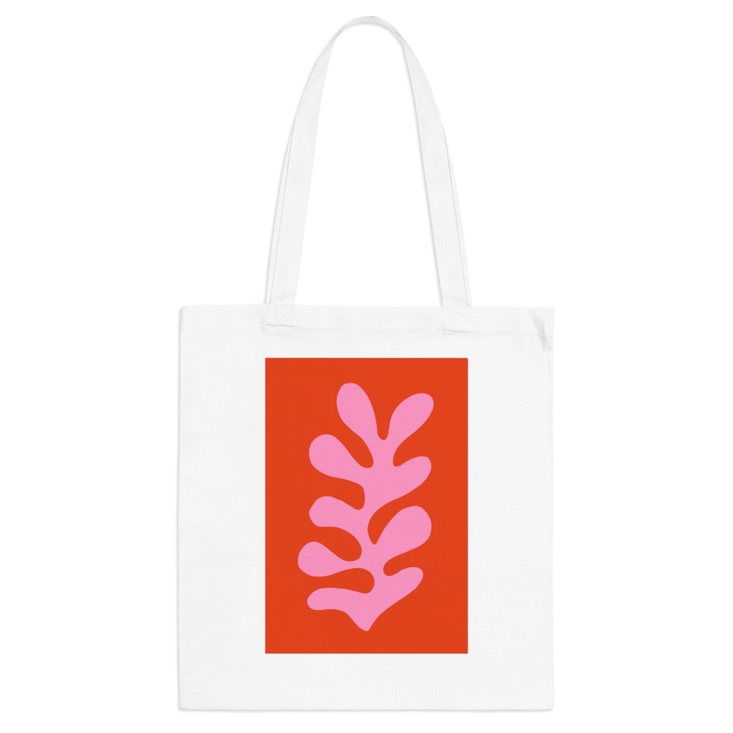 Matisse Pink & Red Canvas Tote Bag