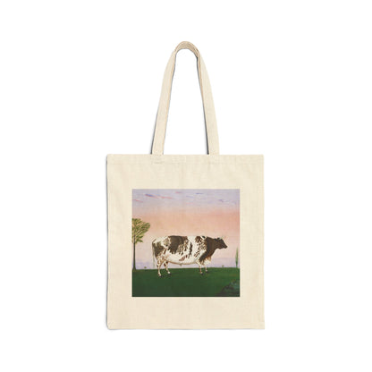 Prize Bull Canvas Tote Bag