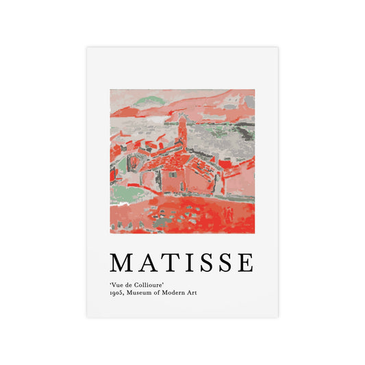 Les toits de Collioure Poster | Henri Matisse