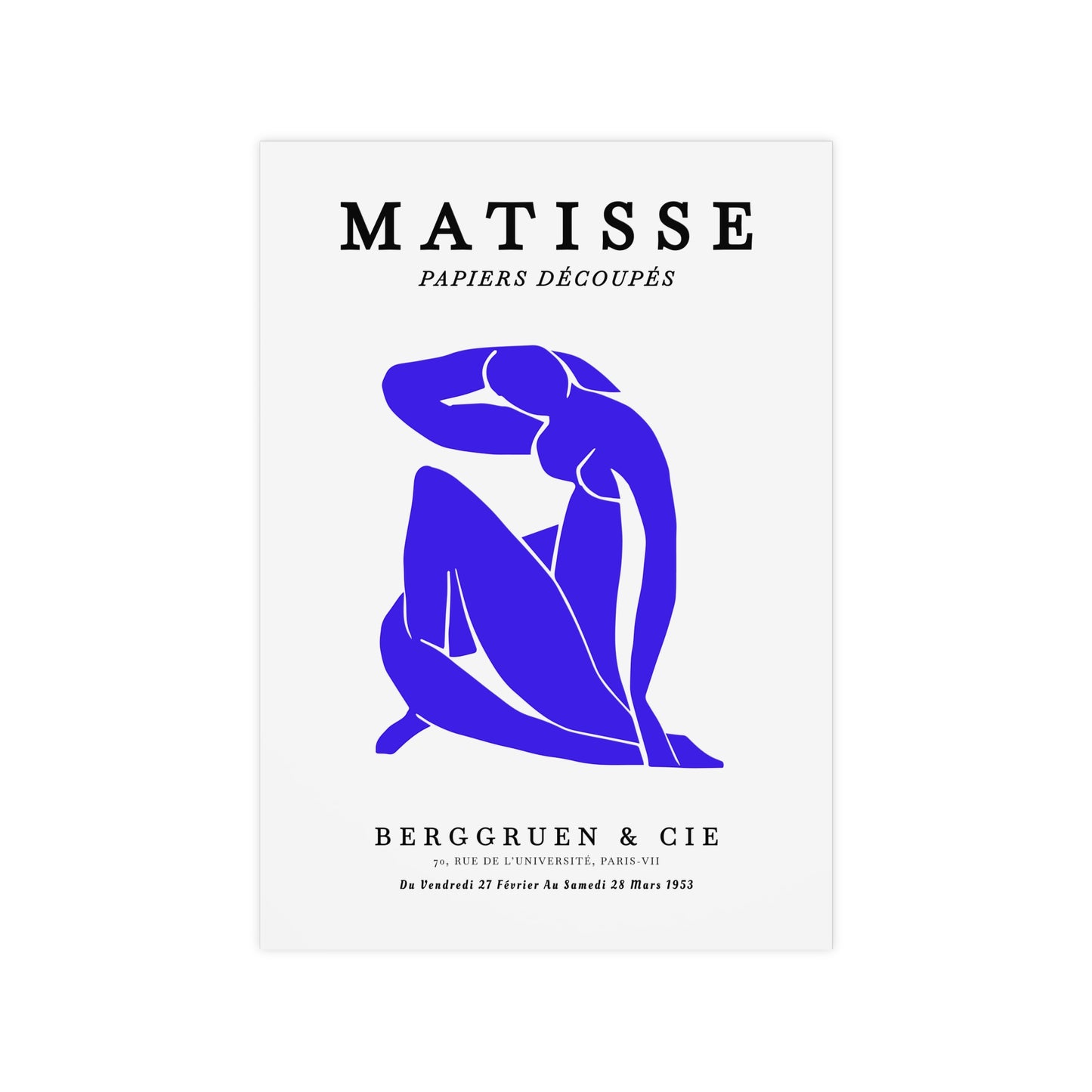 Blue Nude II Poster | Henri Matisse