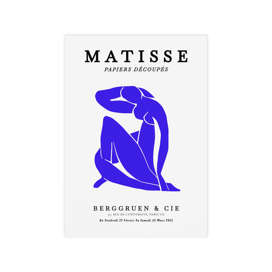 Affiche Nu Bleu II | Henri Matisse Poster