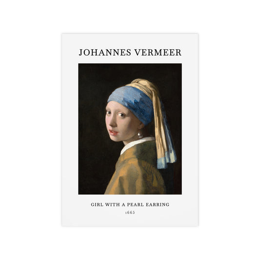 Girl with a Pearl Earring Poster | Johannes Vermeer