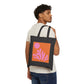 Matisse Pink & Orange Canvas Tote Bag