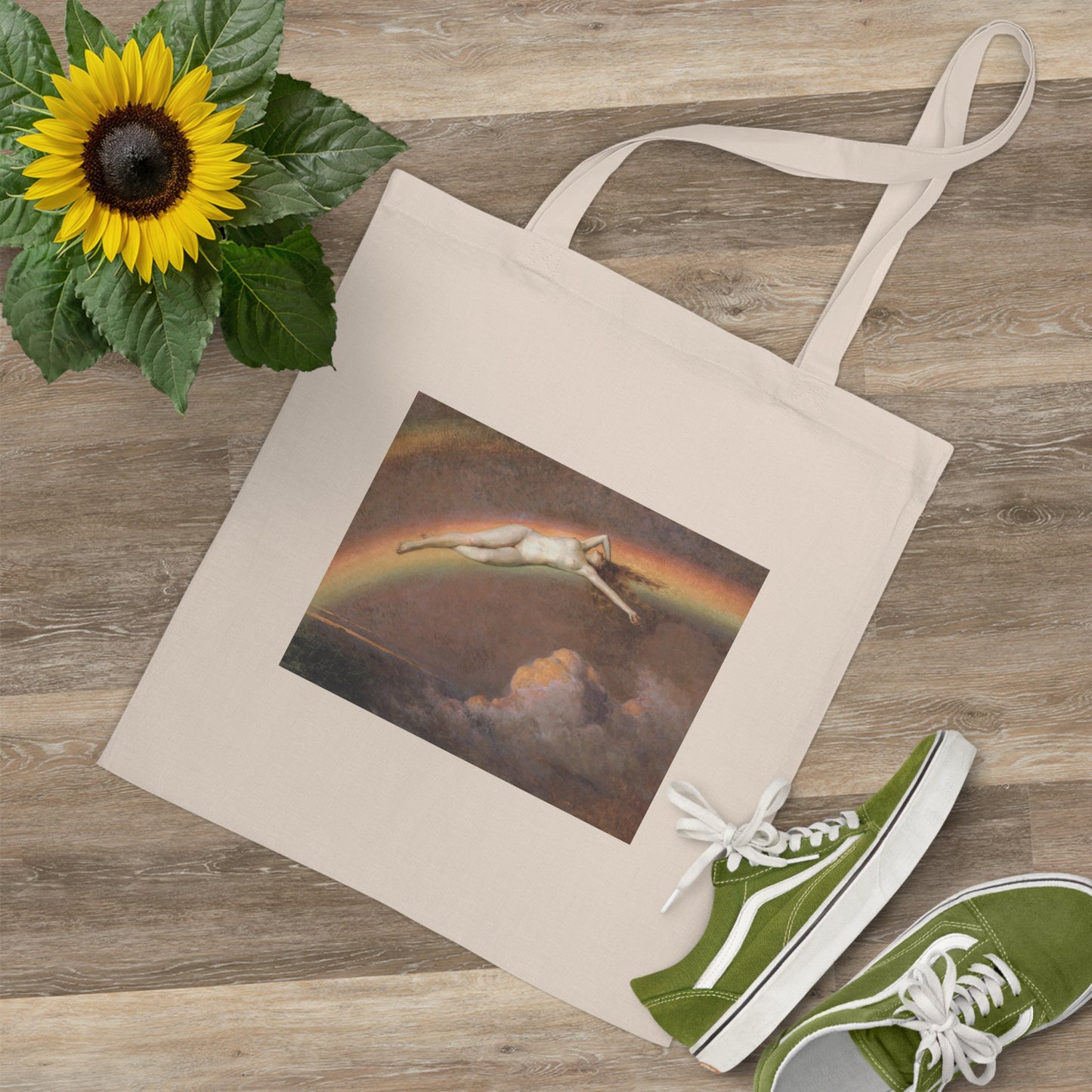 The Spirit of the Rainbow Canvas Tote Bag