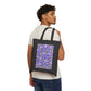 Matisse Purple Canvas Tote Bag