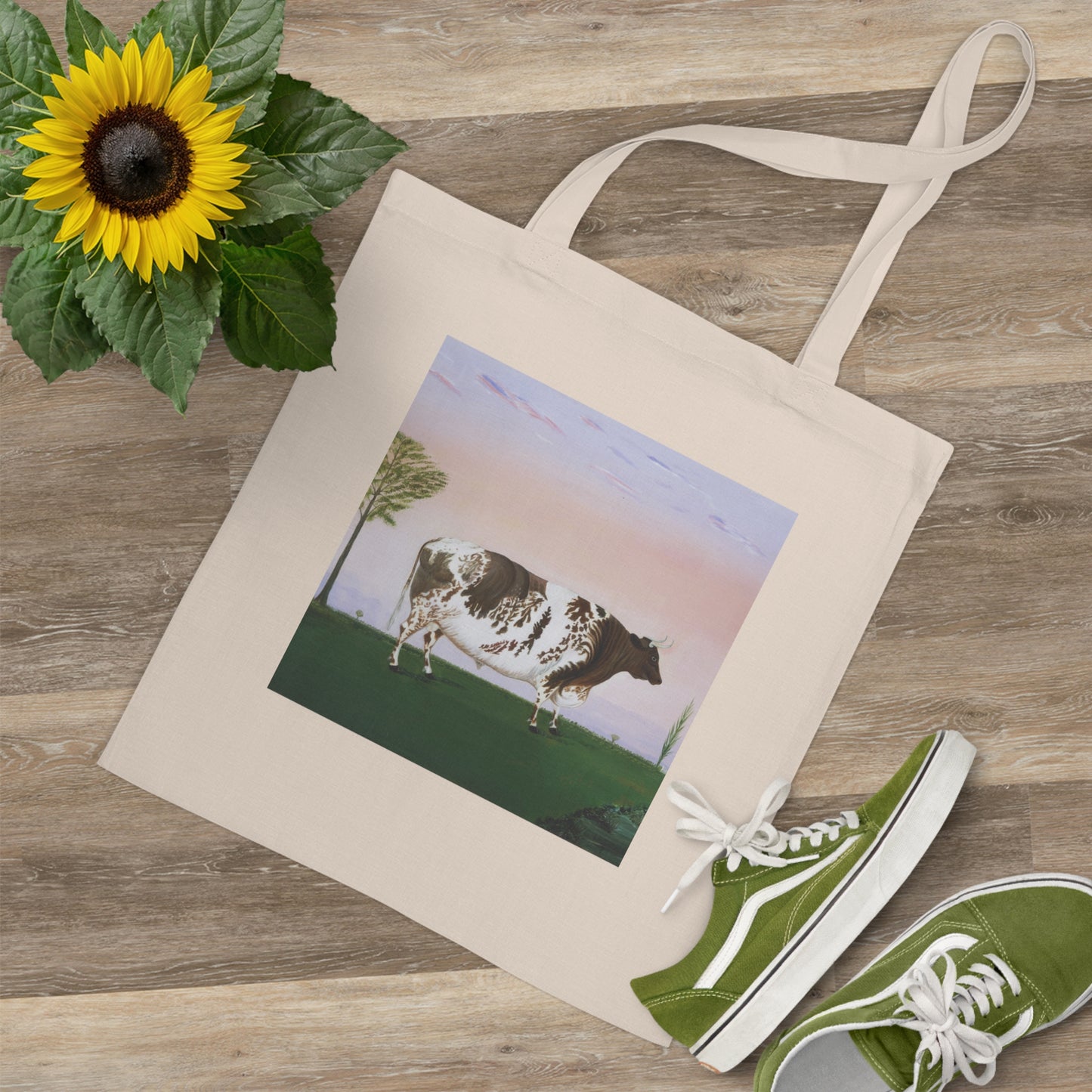 Prize Bull Canvas Tote Bag