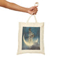 Spring Scattering Stars Canvas Tote Bag