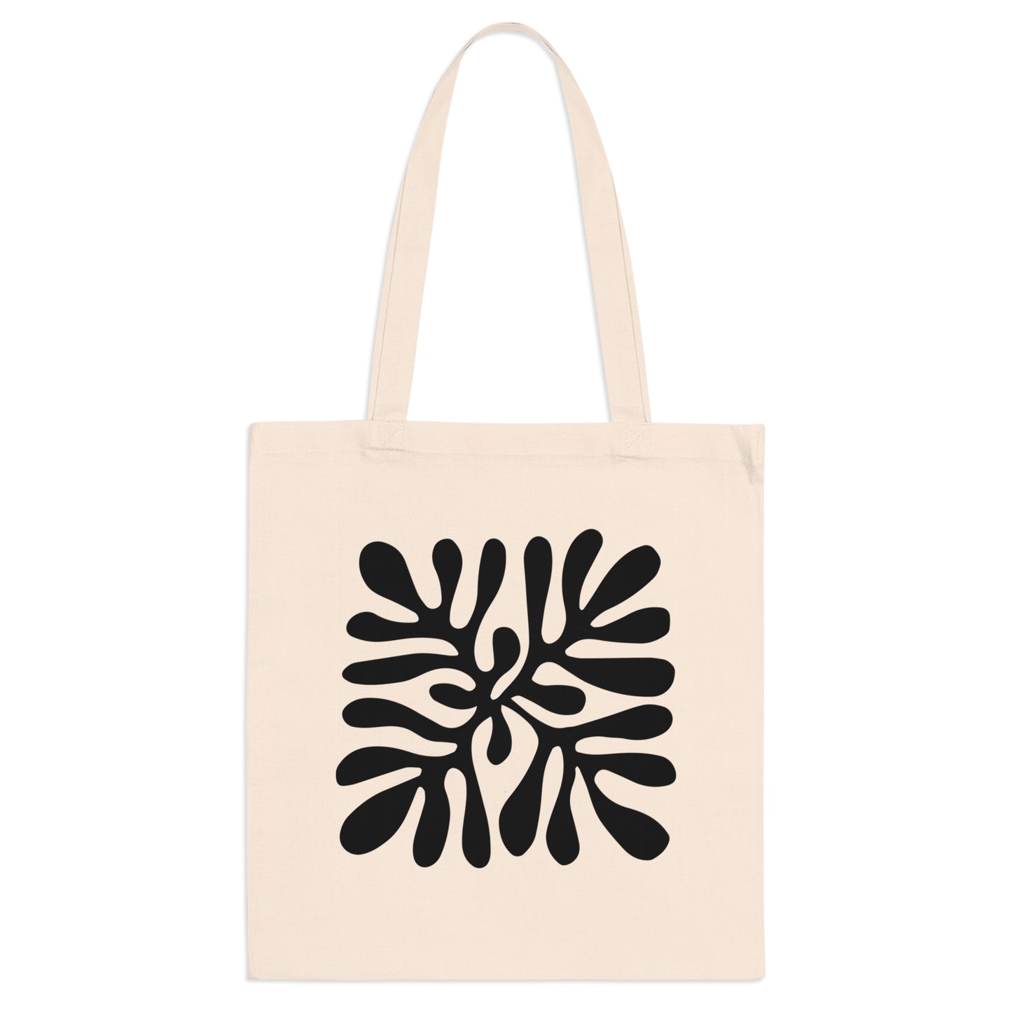 Matisse Black and white Canvas Tote Bag