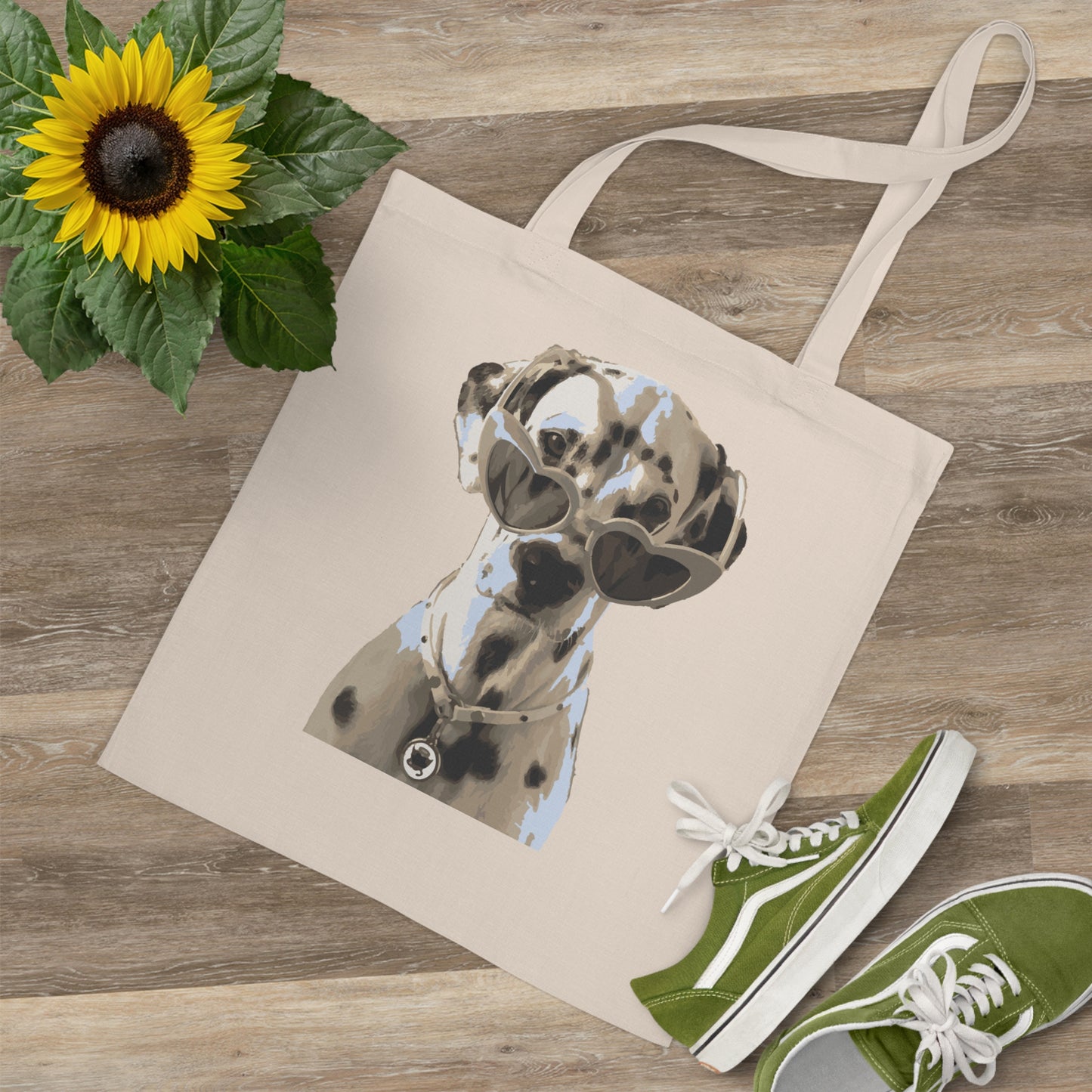 Dalmatian dog Canvas Tote Bag