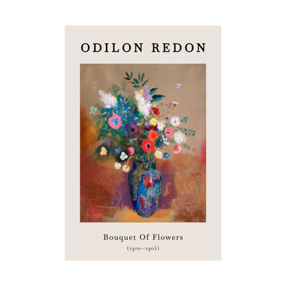 Bouquet of Flowers Poster | Odilon Redon